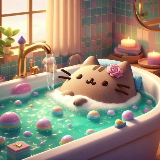 🫧 Стикер «AI Pusheen» для Telegram