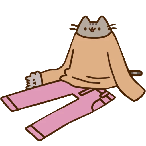 👕 Стикер «Pusheen 2.0» для Telegram