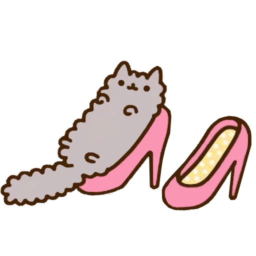 👠 Стикер «Pusheen 2.0» для Telegram