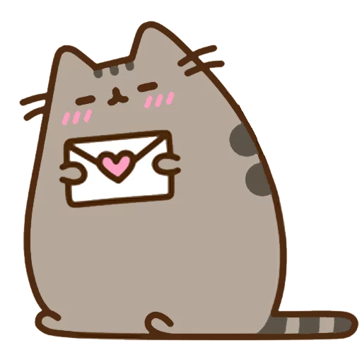 💌 Стикер «Pusheen 2.0» для Telegram