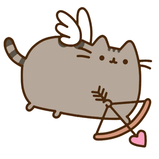 💘 Стикер «Pusheen 2.0» для Telegram
