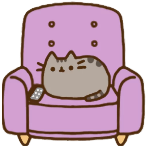 📺 Стикер «Pusheen 2.0» для Telegram