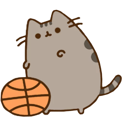 🏀 Стикер «Pusheen 2.0» для Telegram