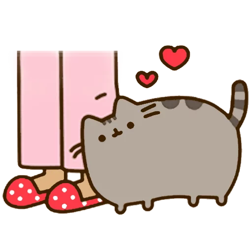 ❤ Стикер «Pusheen 2.0» для Telegram
