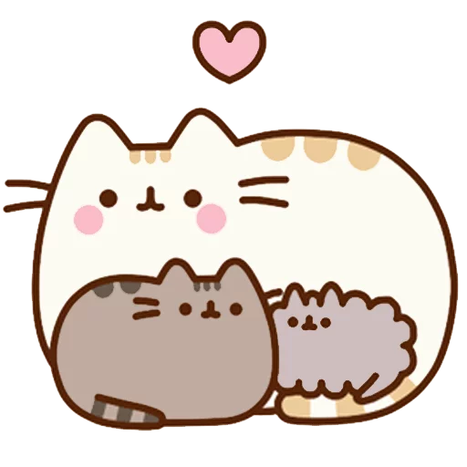💞 Стикер «Pusheen 2.0» для Telegram