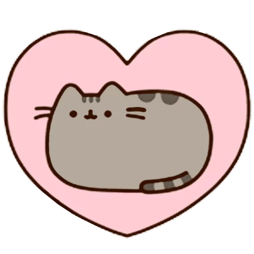 💗 Стикер «Pusheen 2.0» для Telegram