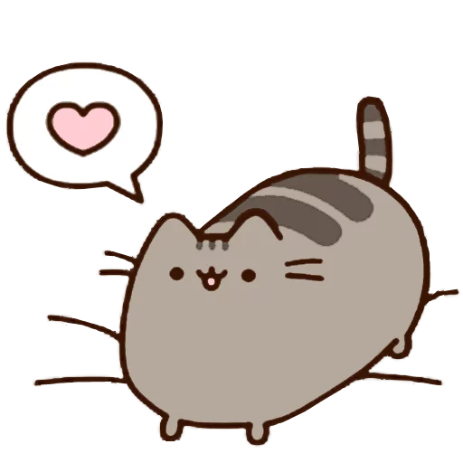 💓 Стикер «Pusheen 2.0» для Telegram