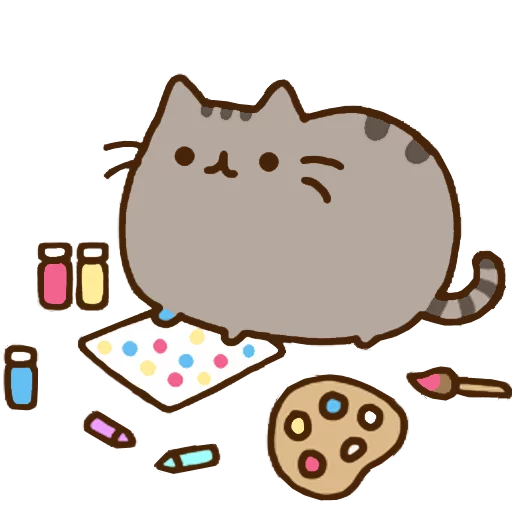 🎨 Стикер «Pusheen 2.0» для Telegram