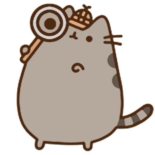 🔍 Стикер «Pusheen 2.0» для Telegram