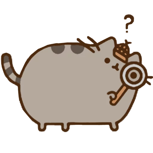 🔍 Стикер «Pusheen 2.0» для Telegram