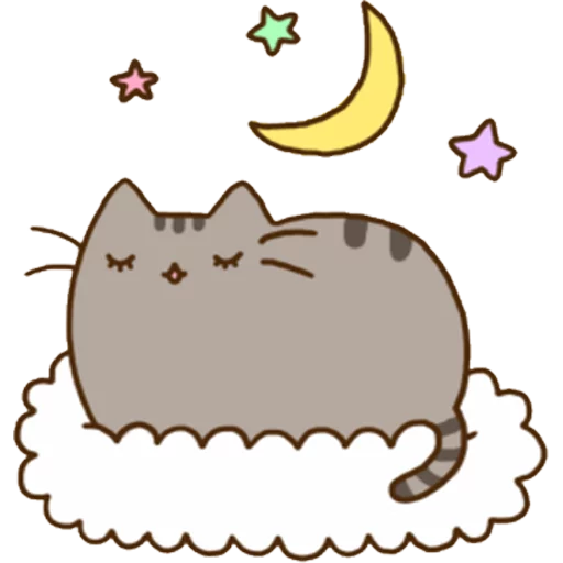 💤 Стикер «Pusheen 2.0» для Telegram