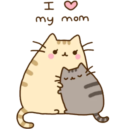 💞 Стикер «Pusheen 2.0» для Telegram