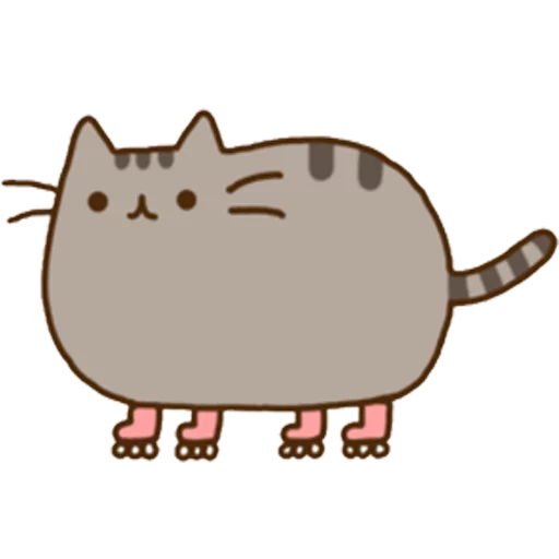 ⛸ Стикер «Pusheen 2.0» для Telegram