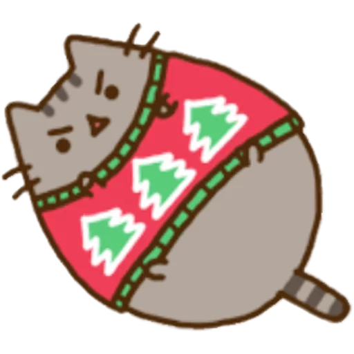 🌨 Стикер «Pusheen 2.0» для Telegram