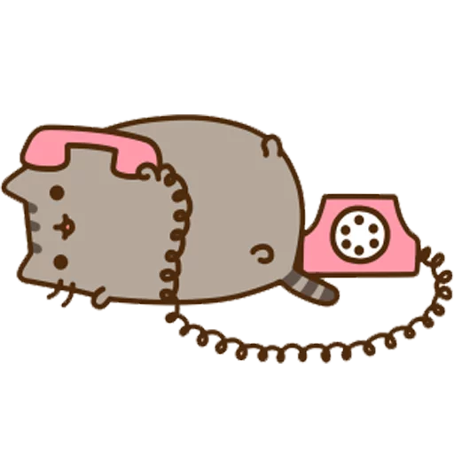 ☎ Стикер «Pusheen 2.0» для Telegram