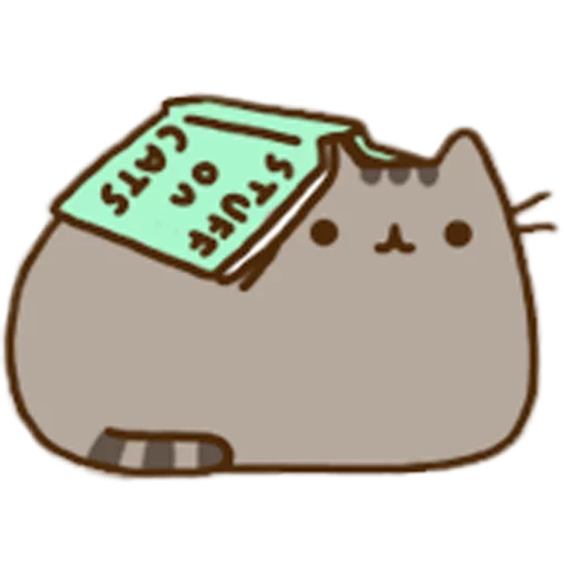 📘 Стикер «Pusheen 2.0» для Telegram