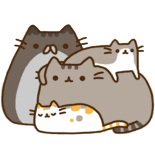 👨 Стикер «Pusheen 2.0» для Telegram