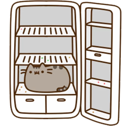🍴 Стикер «Pusheen 2.0» для Telegram