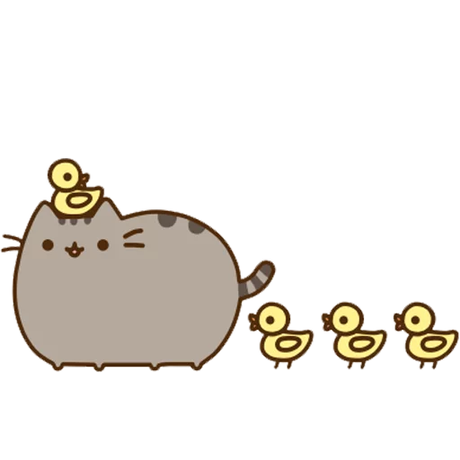 🐤 Стикер «Pusheen 2.0» для Telegram