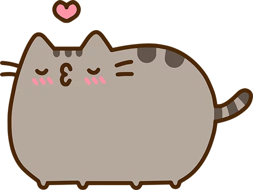 😘 Стикер «Pusheen_2x» для Telegram
