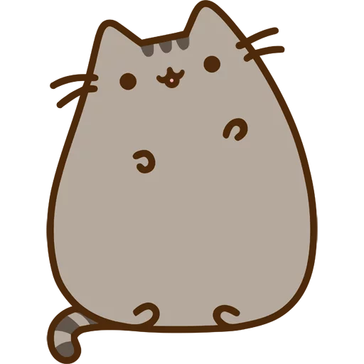Стикерпак Pusheen_2x для Telegram