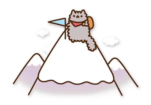 🌐 Стикер «Pusheen 3.0» для Telegram