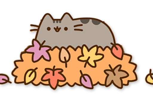 🍃 Стикер «Pusheen 3.0» для Telegram