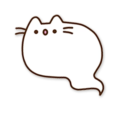 👻 Стикер «Pusheen 3.0» для Telegram
