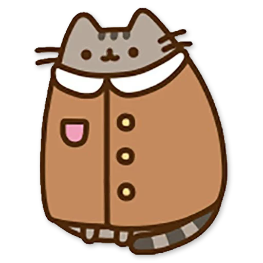 👕 Стикер «Pusheen 3.0» для Telegram
