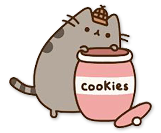 🍪 Стикер «Pusheen 3.0» для Telegram