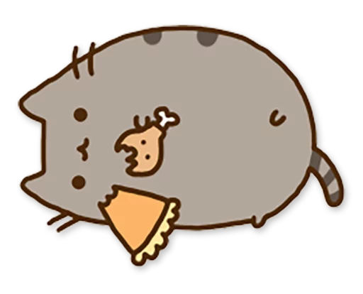 🍖 Стикер «Pusheen 3.0» для Telegram