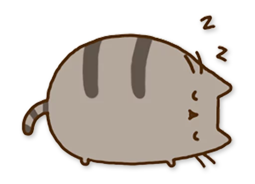 😴 Стикер «Pusheen 3.0» для Telegram