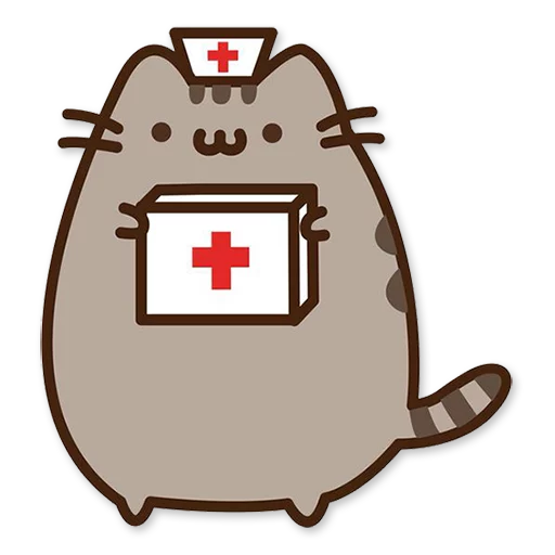 💊 Стикер «Pusheen 3.0» для Telegram