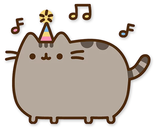 🎉 Стикер «Pusheen 3.0» для Telegram