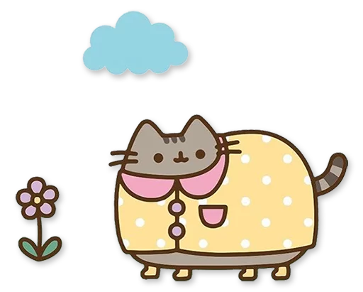 ☁ Стикер «Pusheen 3.0» для Telegram