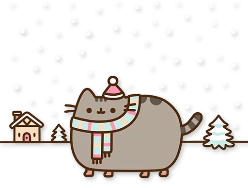 ❄ Стикер «Pusheen 3.0» для Telegram