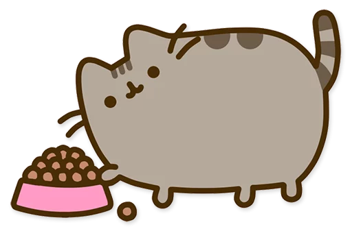 🍲 Стикер «Pusheen 3.0» для Telegram