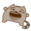 😂 Эмодзи «Miss pusheen» для Telegram