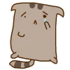 😢 Эмодзи «Miss pusheen» для Telegram