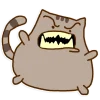 😡 Эмодзи «Miss pusheen» для Telegram