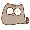 🙂 Эмодзи «Miss pusheen» для Telegram