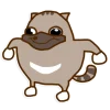 ☠️ Эмодзи «Miss pusheen» для Telegram