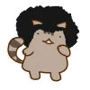 😏 Эмодзи «Miss pusheen» для Telegram