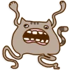 😫 Эмодзи «Miss pusheen» для Telegram
