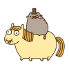 🐴 Эмодзи «Miss pusheen» для Telegram
