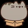 Стикер 32 Pusheen #cute #status #food