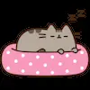 Стикер 42 Pusheen #cute #status #food