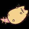 Стикер 61 Pusheen #cute #status #food