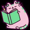 Стикер 15 Pusheen #cute #status #food