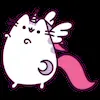 Стикер 25 Pusheen #cute #status #food